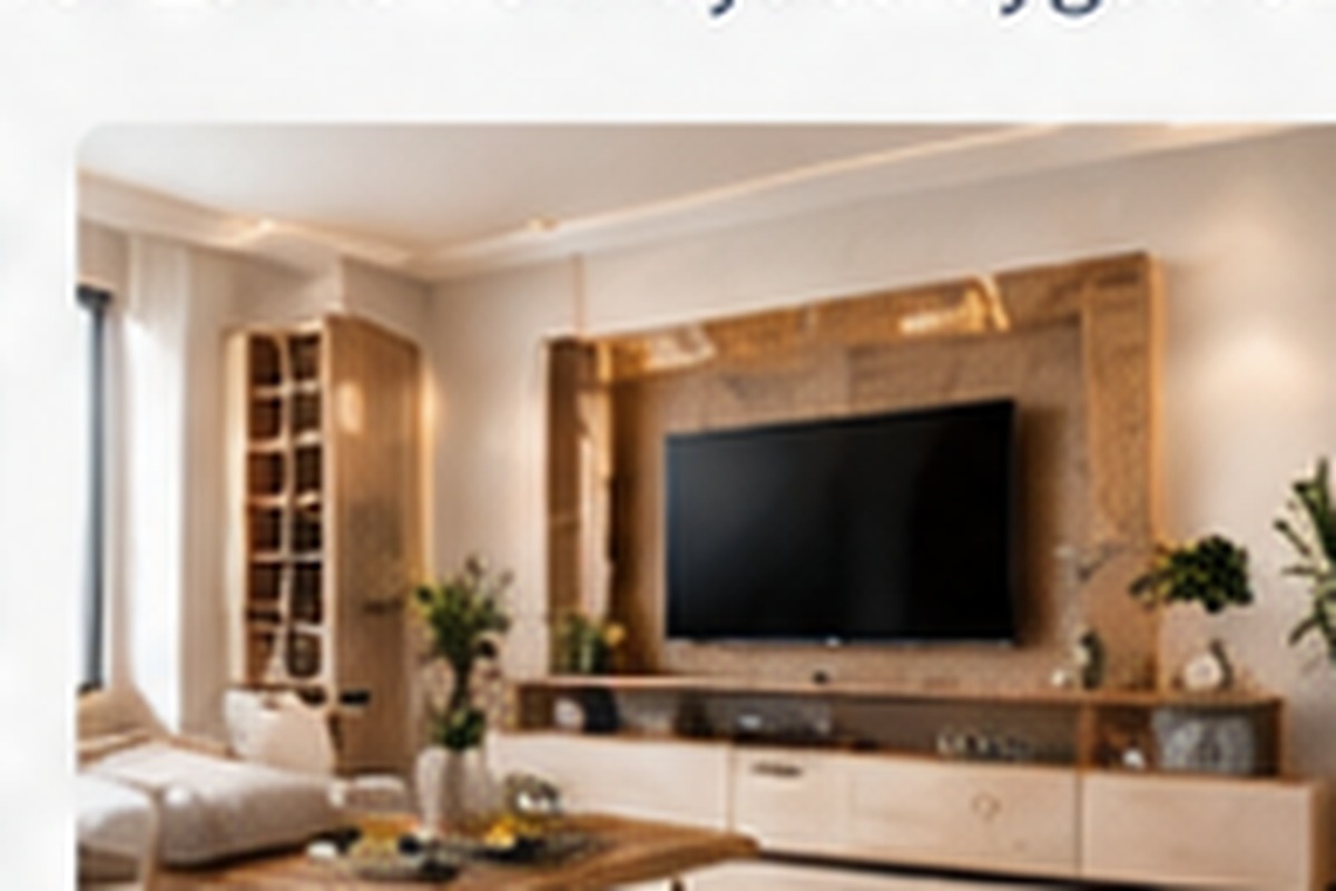 Salon & TV Ünitesi - Farklı Mobilya